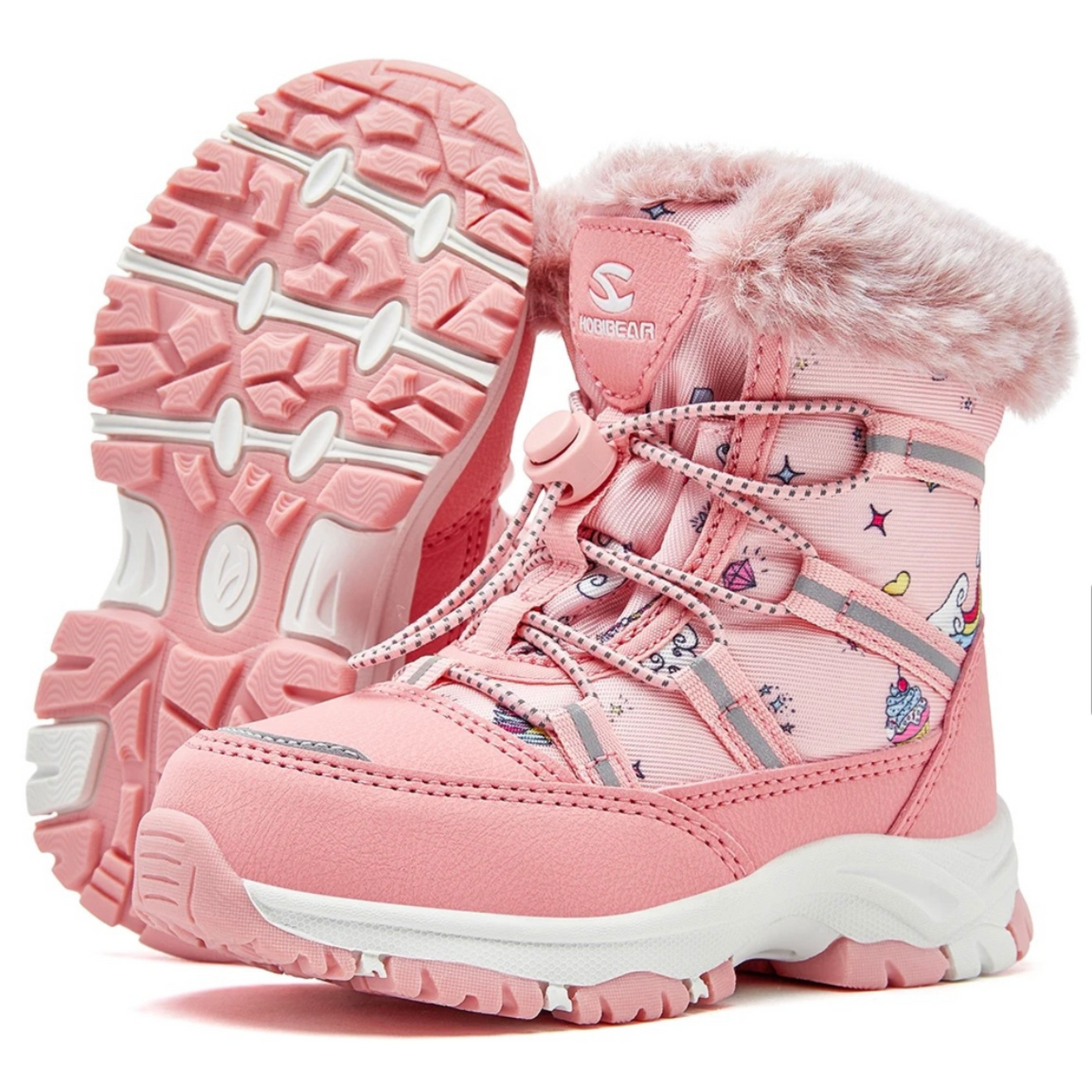 Schnee Stiefel Pro I Wasserfeste - Rutschfeste Winterstiefel (Kinder)
