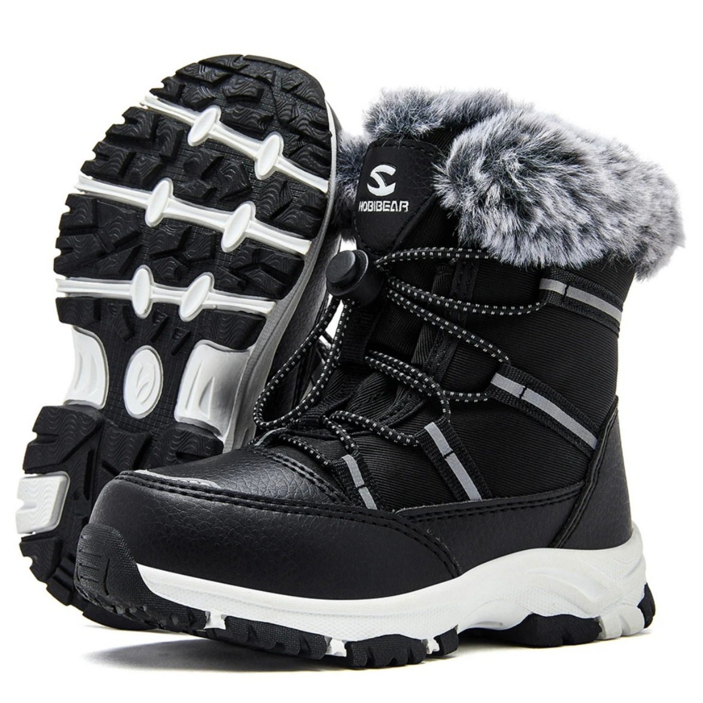 Schnee Stiefel Pro I Wasserfeste - Rutschfeste Winterstiefel (Kinder)