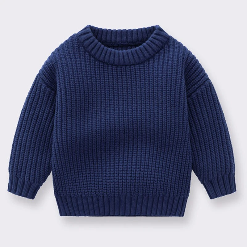 Kroko-Strick Pullover I Kuschelige Gemütliche Strick-Pullover