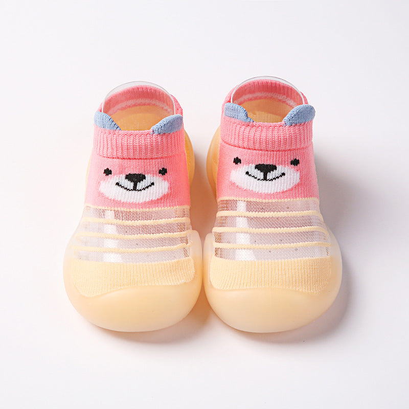 Teddy Socken I Rutschfeste atmungsaktive Sockenschuhe