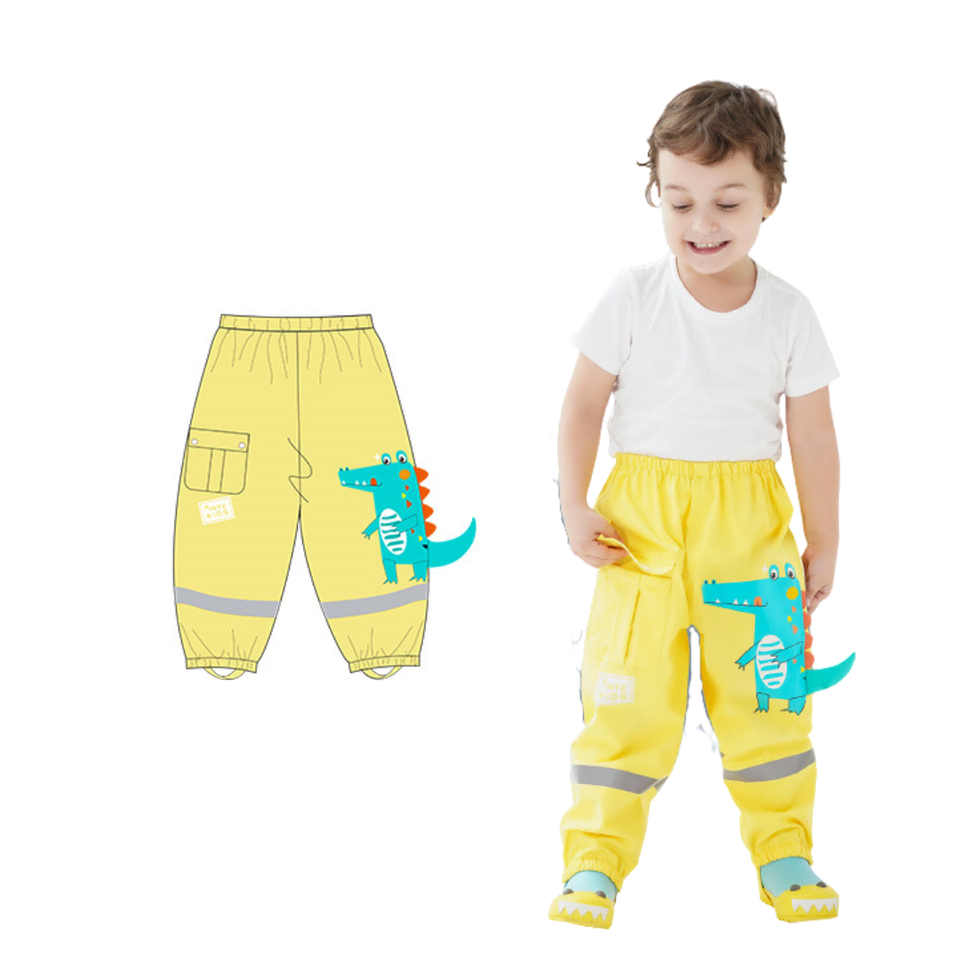 Regentropfen-Träumer I Wasserdichte Regenhose mit Reflektoren