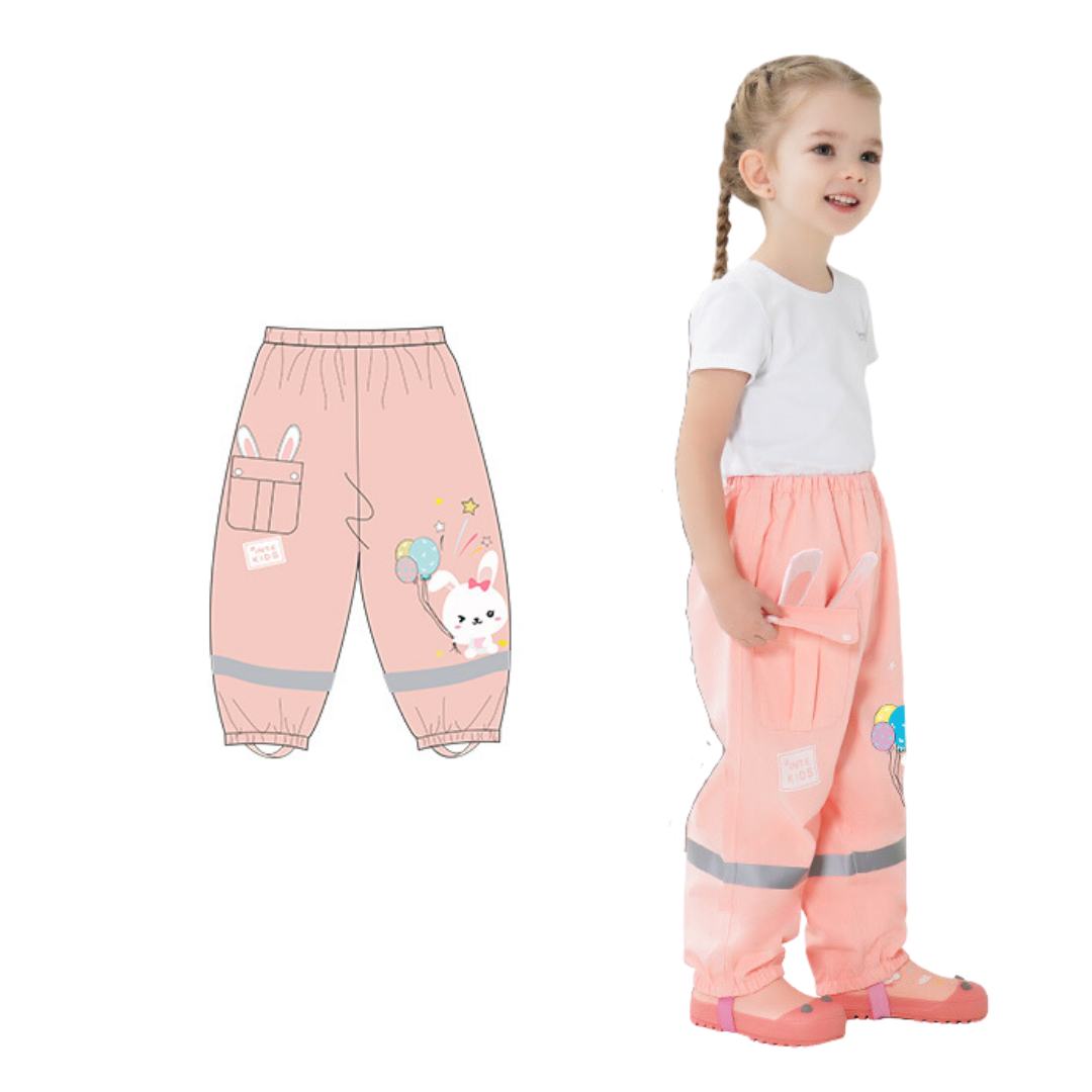 Regentropfen-Träumer I Wasserdichte Regenhose mit Reflektoren